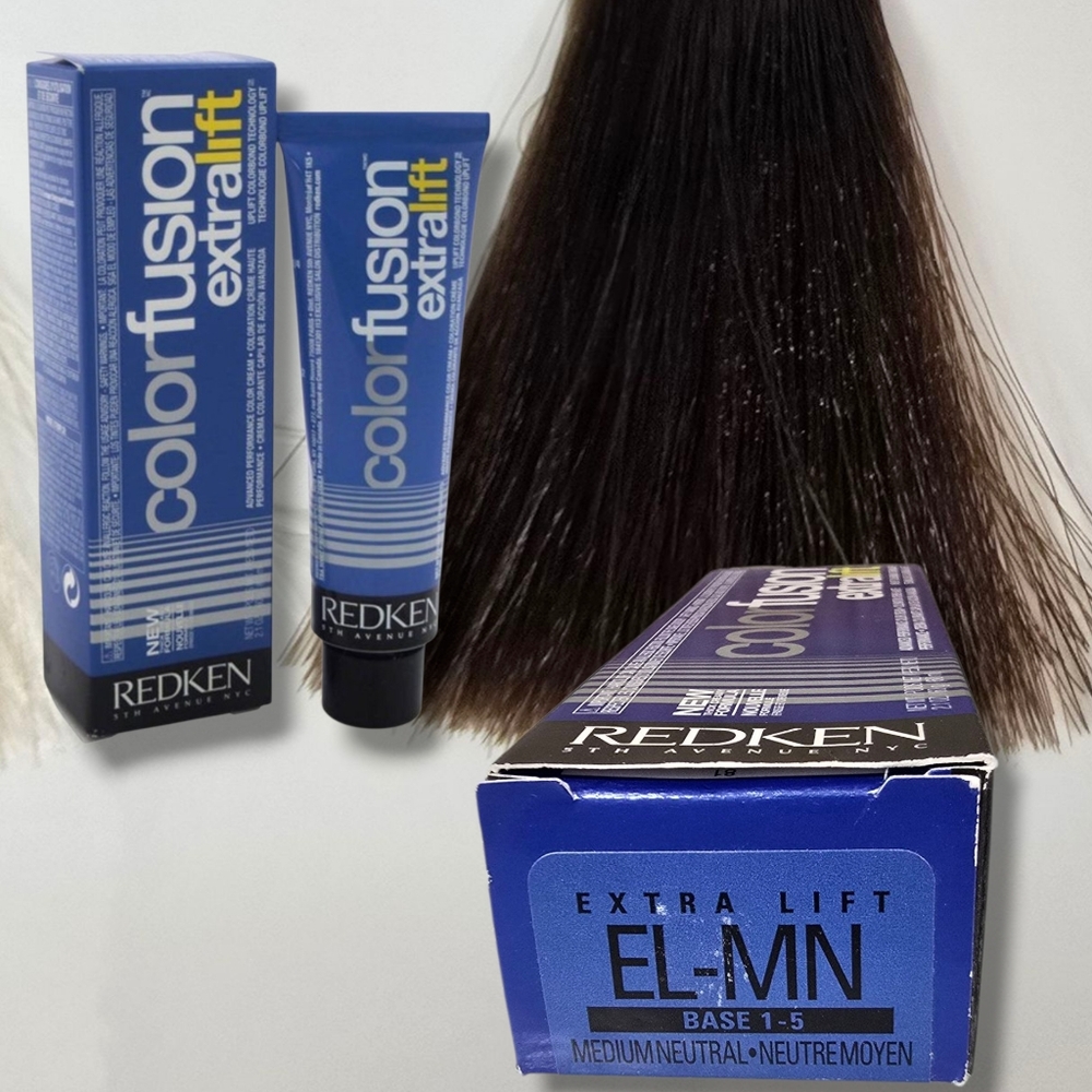 Redken Color Fusion Extra Lift Permanent Hair Color EL-MN Medium Neutral